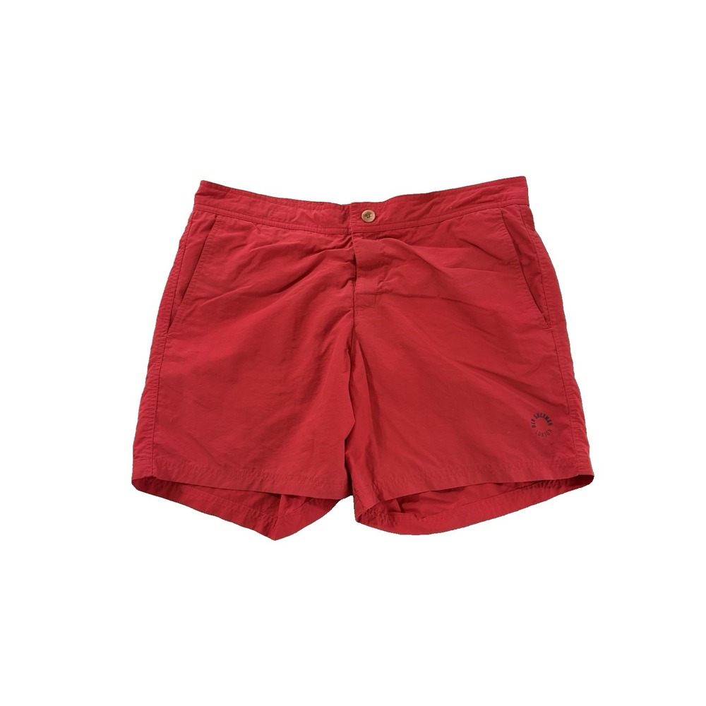 Ben Sherman Men's Size Large Red Swim Trunk Shorts 5"